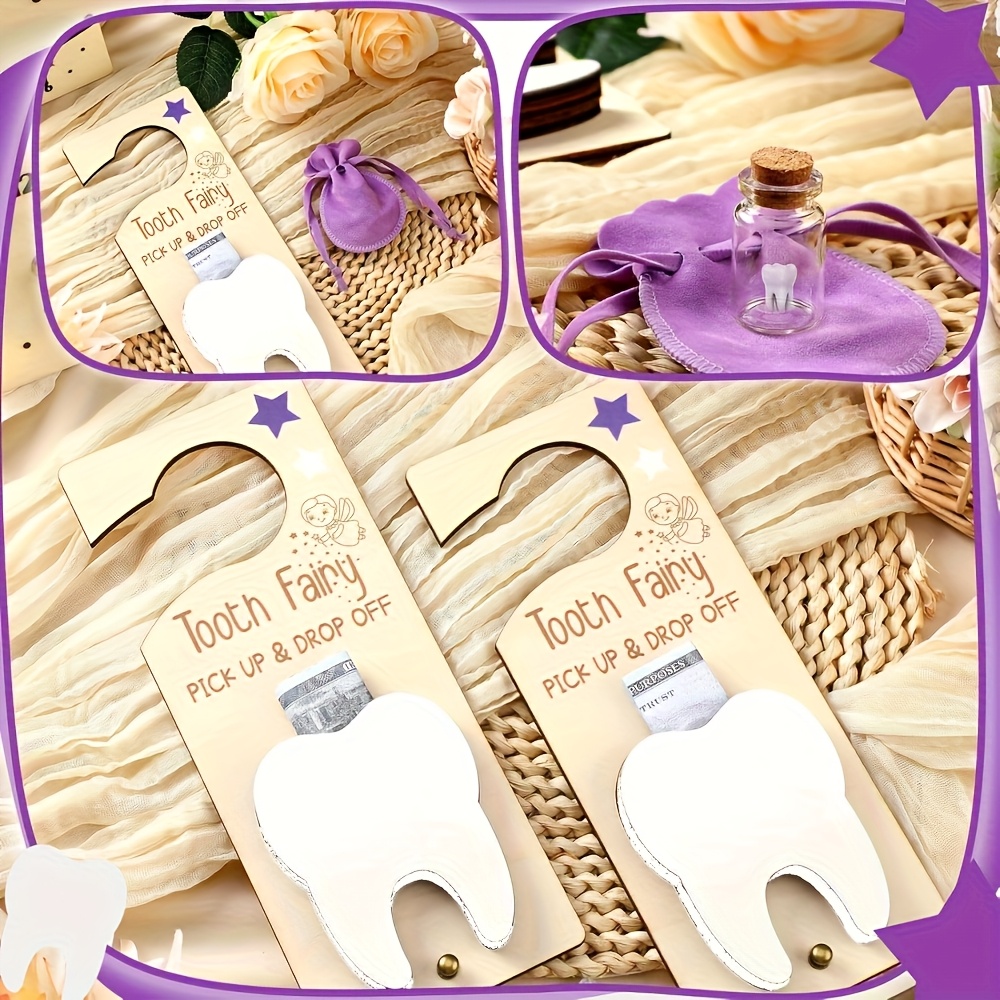Zwitsal Baby Products - Tooth Fairy Door Sign Decoration, Baby