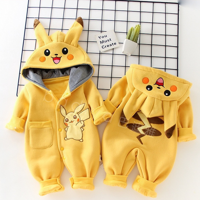 Baby Products For 1 Year Old - Cartoon Pocket Monsters Baby Pyjamsa Newborn