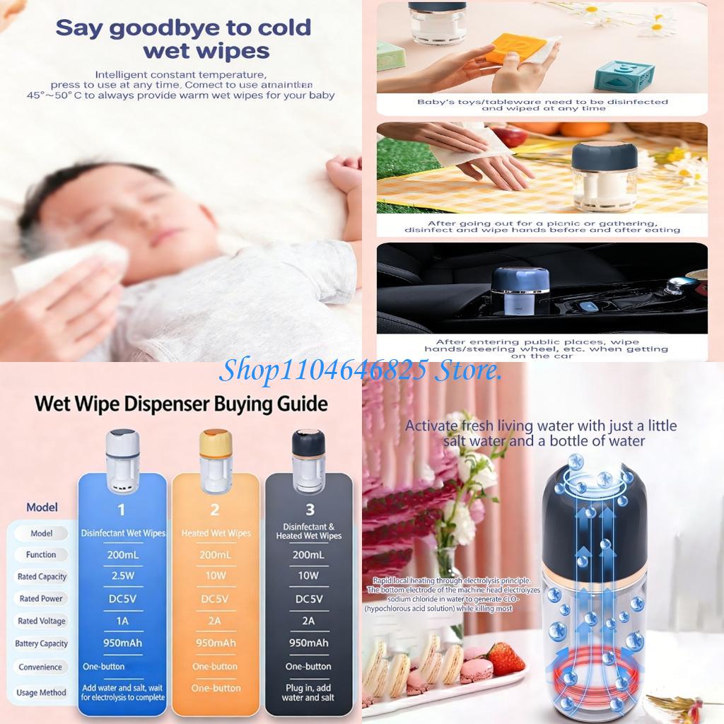 Baby Wipe Warmer - Máy làm ấm khăn lau động