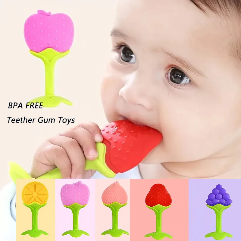 Baby Products Sale - Teething Baby Toy Silicone Teether for