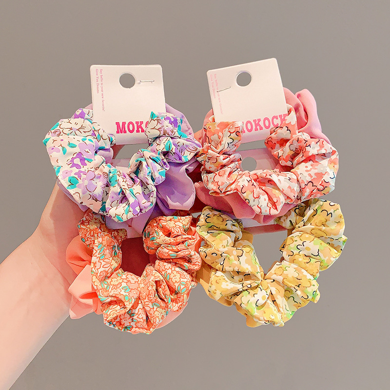 New 2PCS/Set Floral Print Hair - đánh giá và giá Baby Products Gift