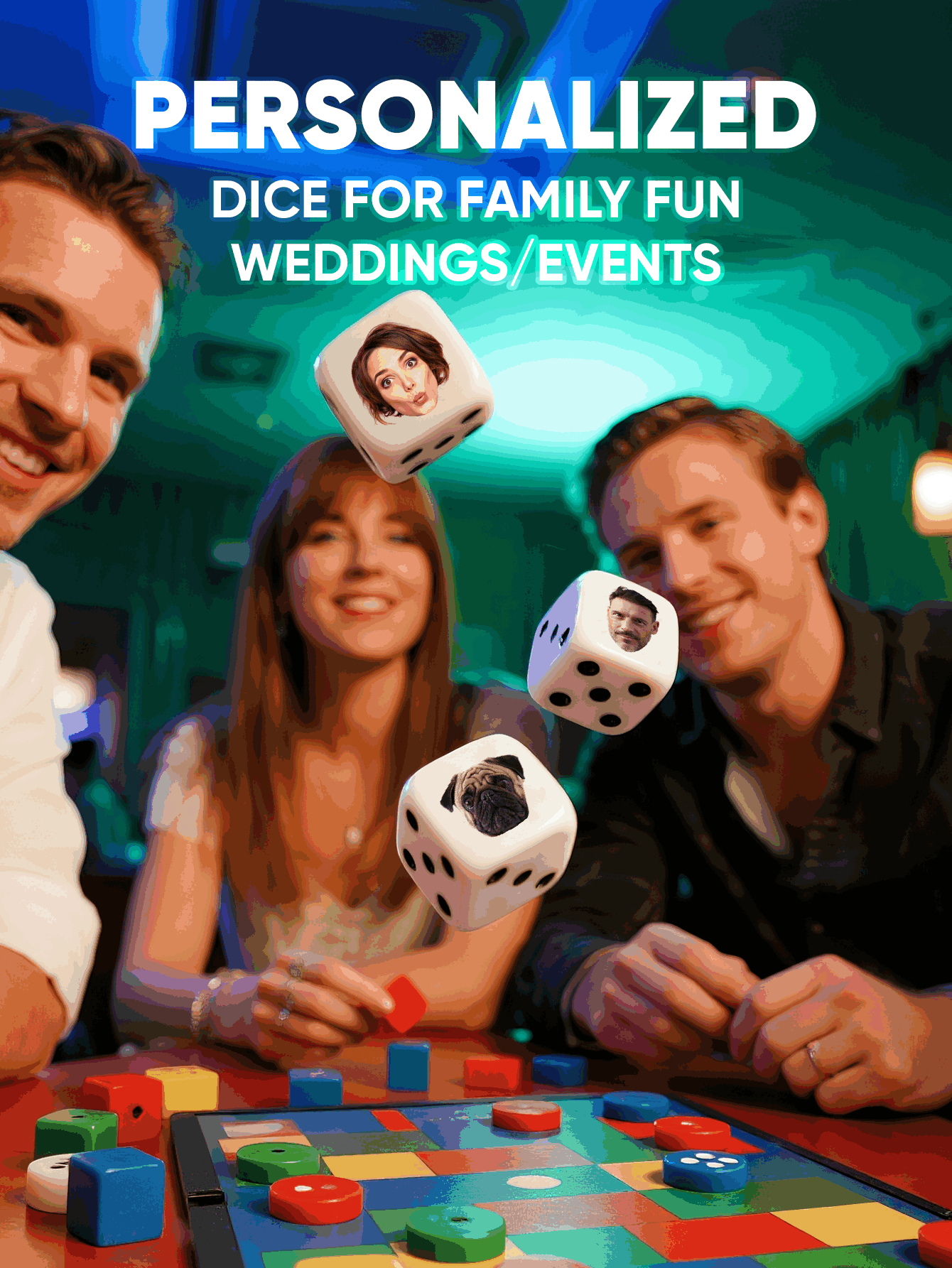 Custom Face Dice Personalized  - đánh giá và giá Baby Products Gift