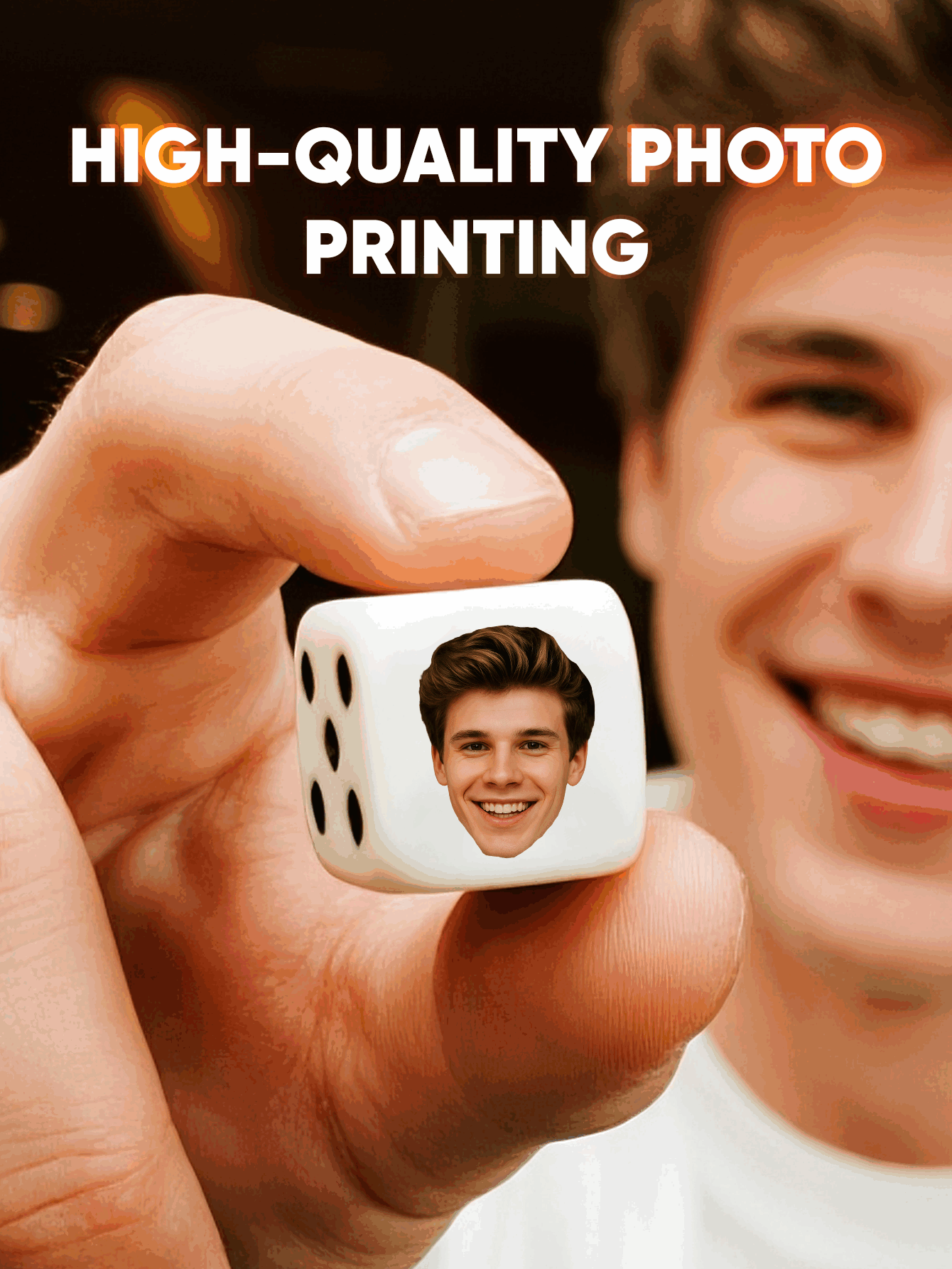 Custom Face Dice Personalized  - đánh giá và giá Baby Products Gift