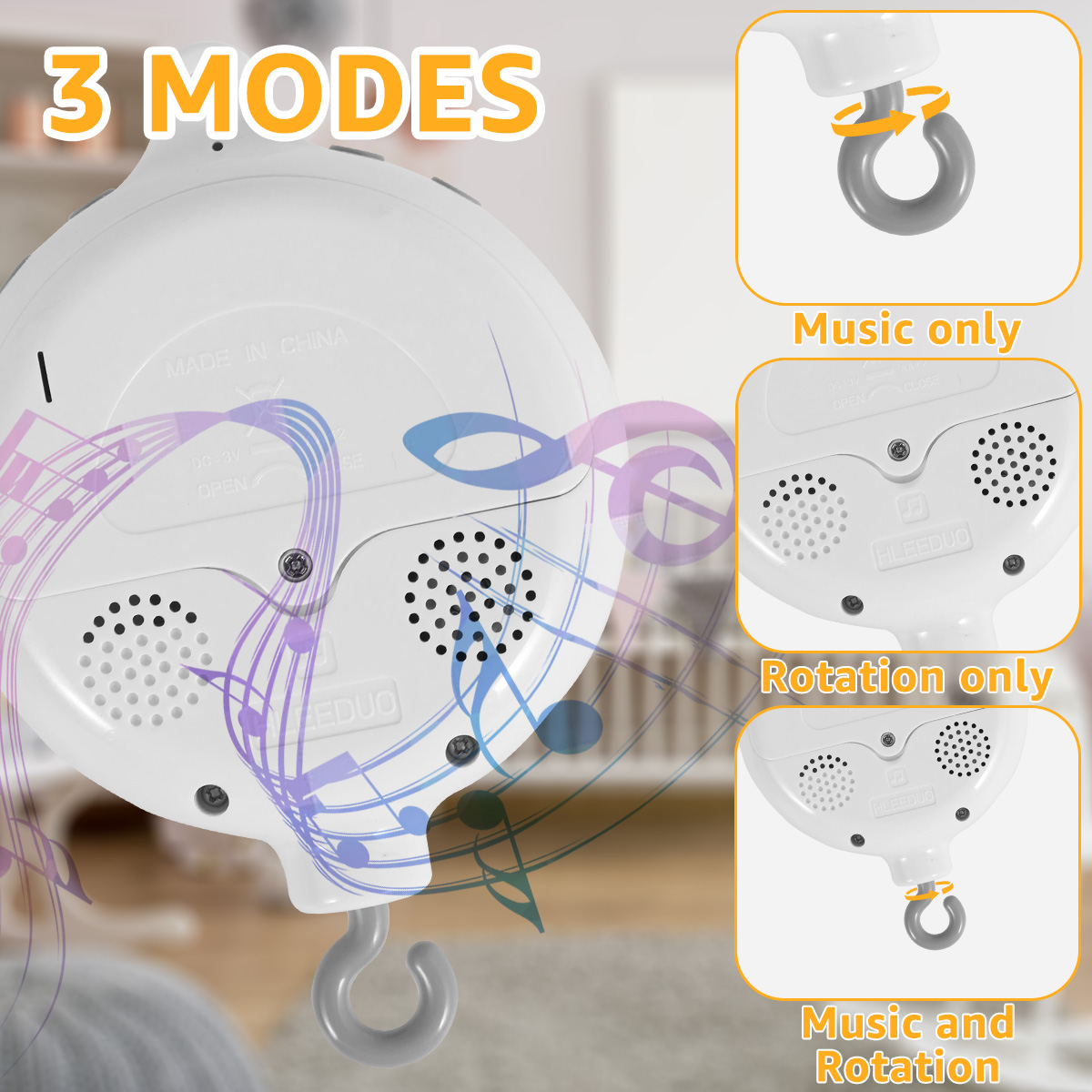 Baby Rotating Music Box ABS Ba - đánh giá và giá Baby Products Gift