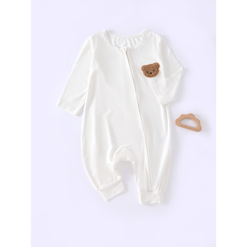 Bamboo Fiber Long-sleeved One- - đánh giá và giá Baby Products Sale