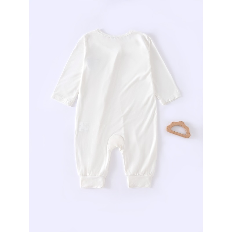 Bamboo Fiber Long-sleeved One- - đánh giá và giá Baby Products Sale