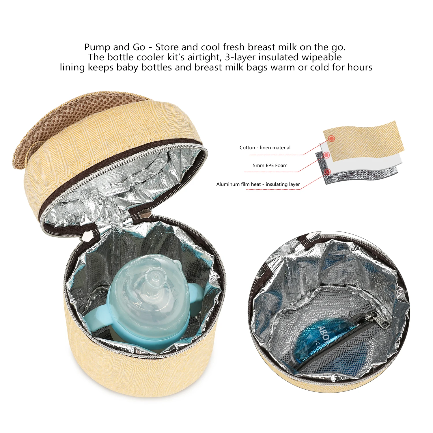 Bottle bag waterproof constant - đánh giá và giá Zwitsal Baby Products
