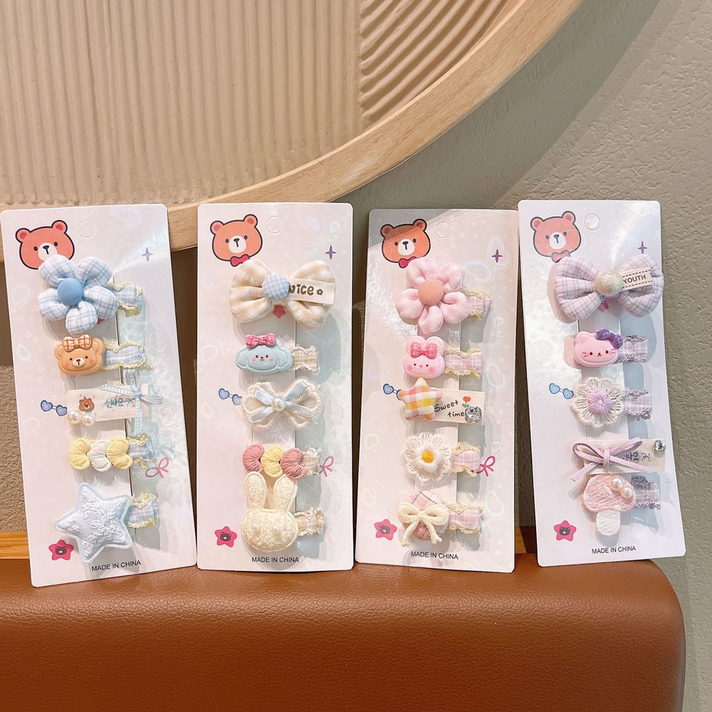 Cute Baby Hair Clips Set for G - đánh giá và giá Baby Products Gift