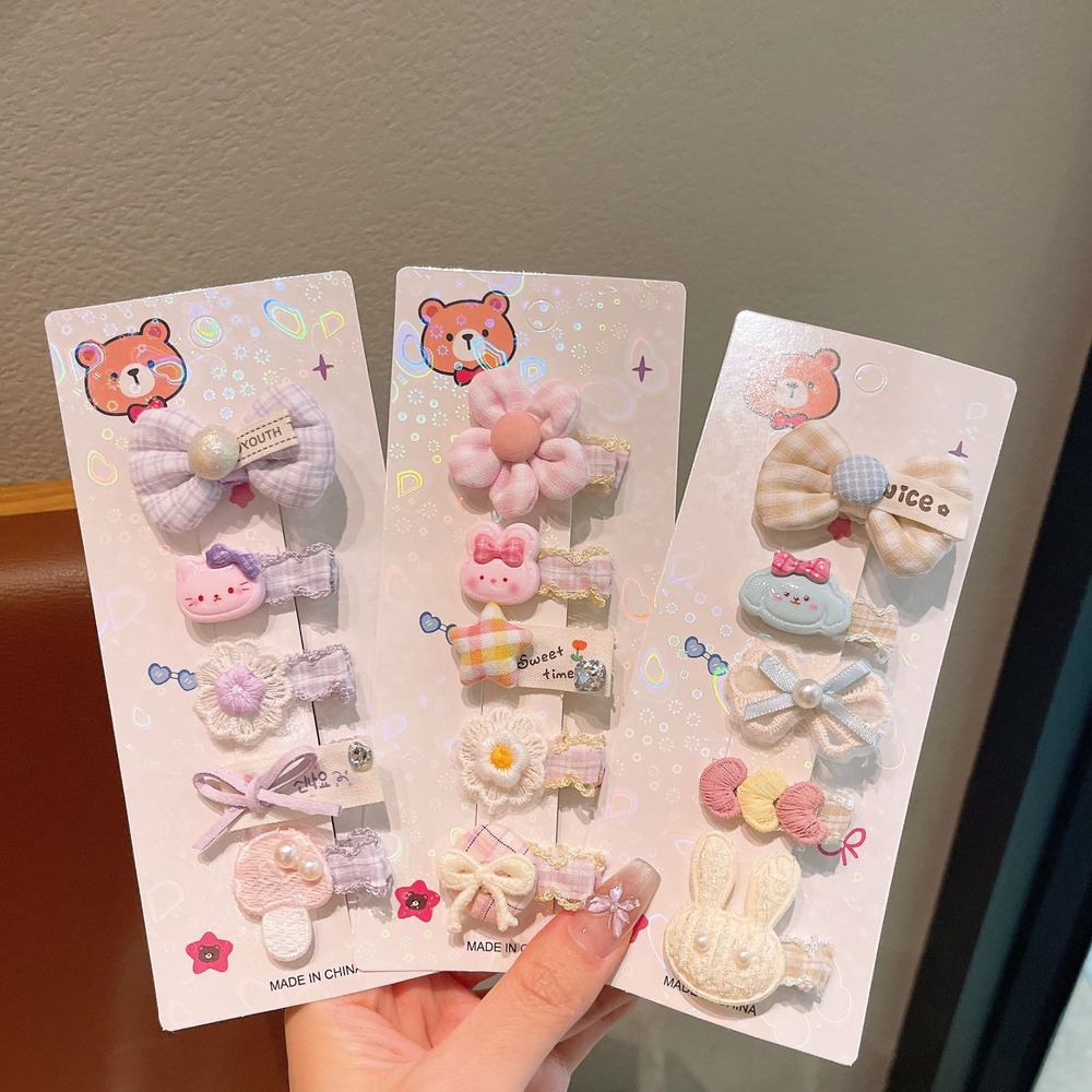Cute Baby Hair Clips Set for G - đánh giá và giá Baby Products Gift