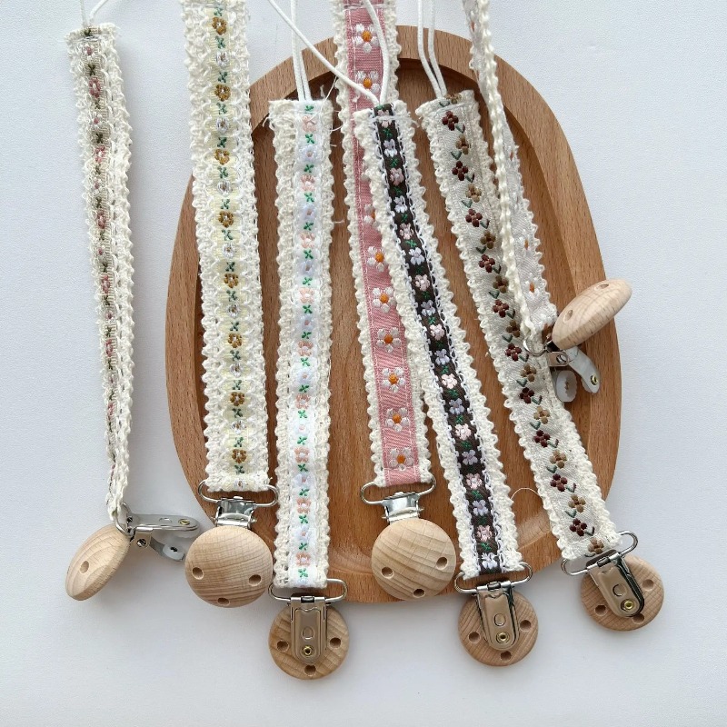 Lace Pacifier Clip Chain for N - đánh giá và giá Baby Products Gift