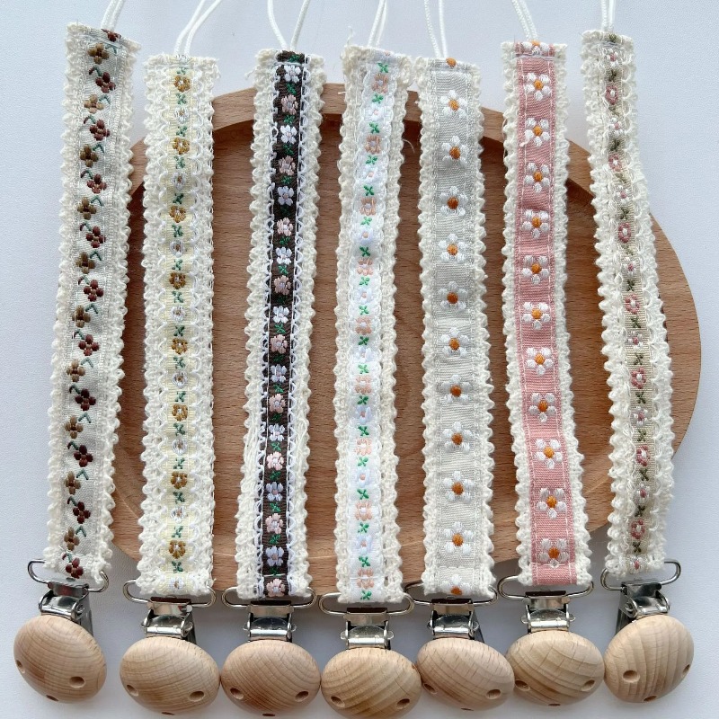 Lace Pacifier Clip Chain for N - đánh giá và giá Baby Products Gift